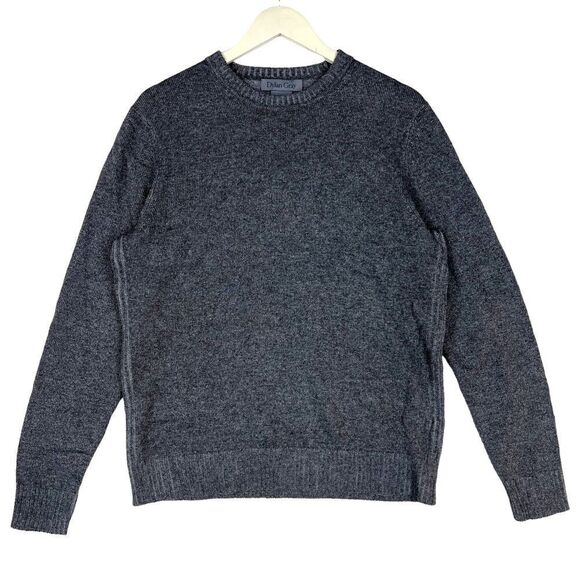New Dylan Gray Men XL Crewneck Sweater Long Sleeve Wool Cashmere Pullover  - Picture 2 of 10